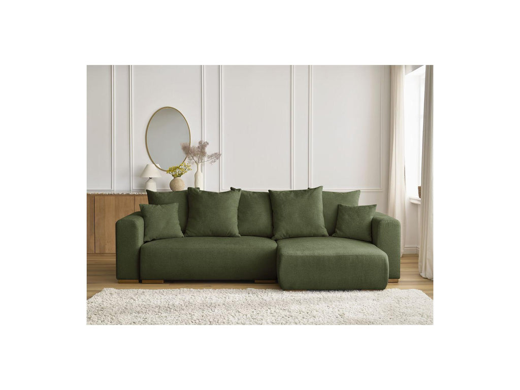 Sidonie - Reversible Convertible Corner Sofa with Storage - Heathered Fabric