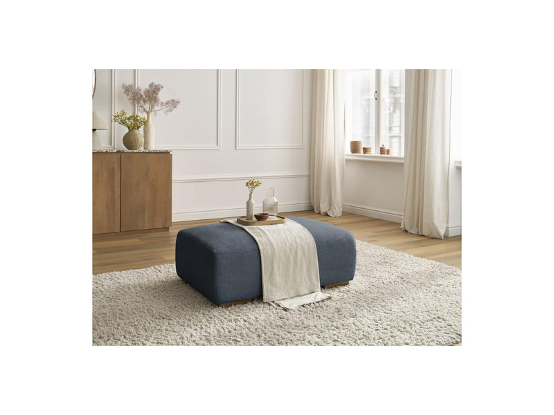 Pouf - Sidonie - Tissu Chiné