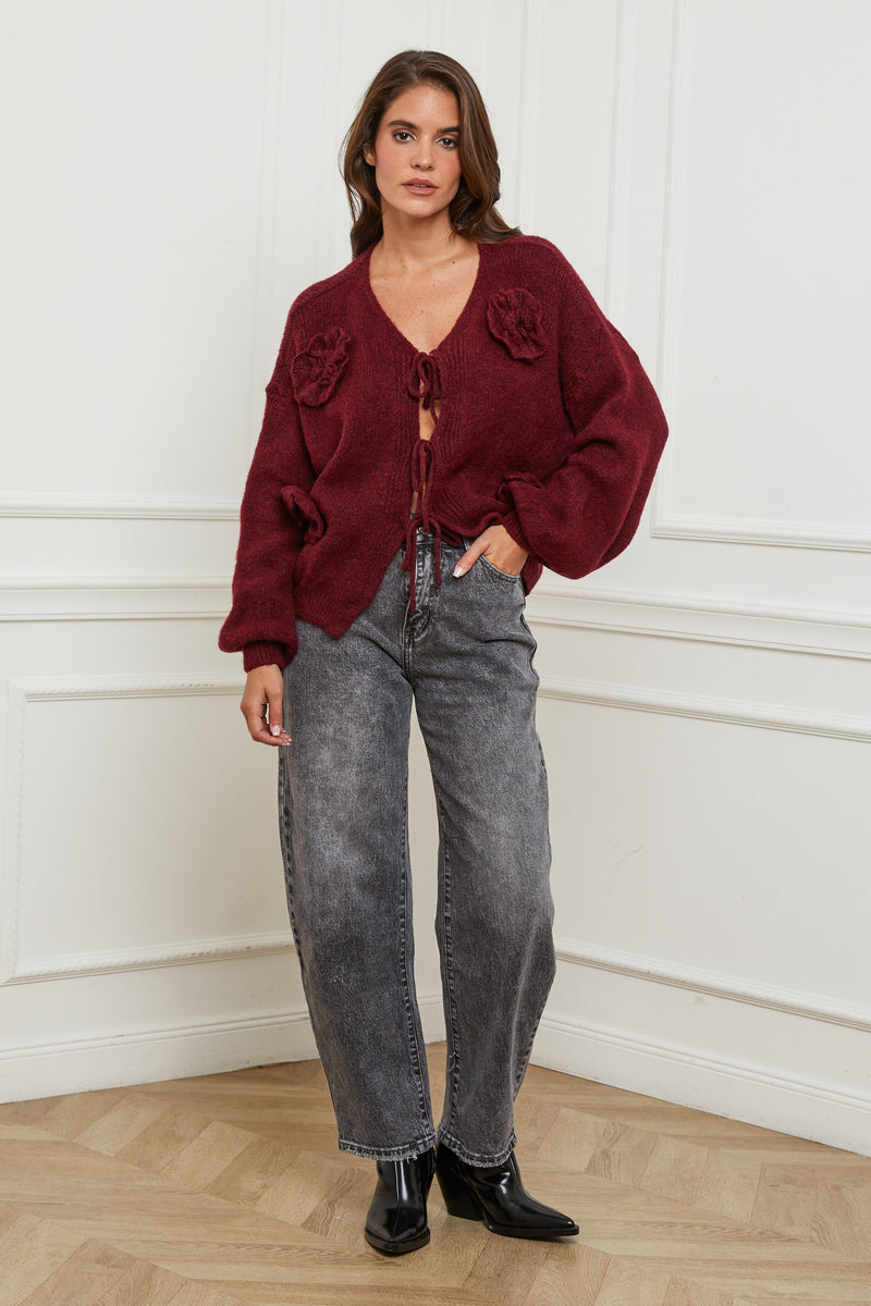 Vest - Burgundy