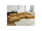Leonard - Canapé Panoramique Fixe Compact - Tissu Texturé