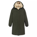 Schott - Parka Longue À Capuche Femme Aspenw - Kaki/Ecru