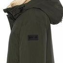 Schott - Parka Longue À Capuche Femme Aspenw - Kaki/Ecru