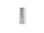 Mathilde - Mueble vitrina de 2 puertas - Patas doradas