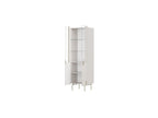 Mathilde - Mueble vitrina de 2 puertas - Patas doradas