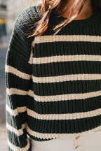 Ciste Khaki Ecru Jumper
