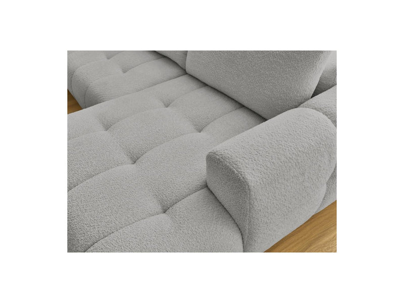 Canapé Panoramique Convertible - Fuji - Tissu Bouclette - Angle Droit