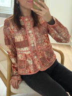 Paula patchwork quilted jacket