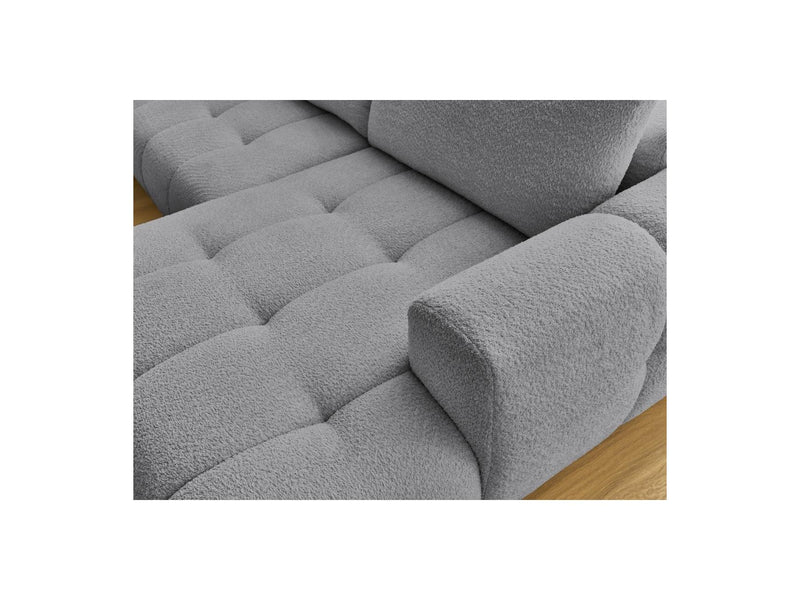 Canapé Panoramique Convertible - Fuji - Tissu Bouclette - Angle Droit