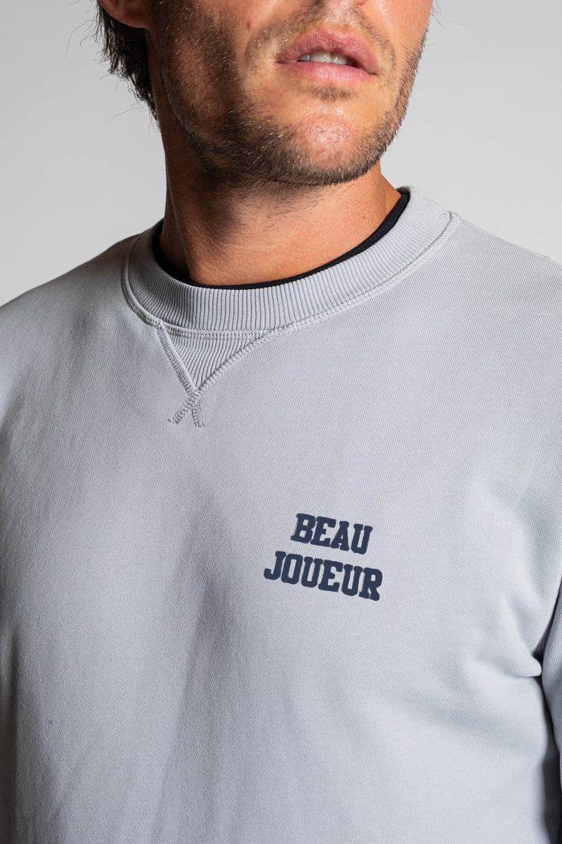 Sweat The Beau - Gris Bleuté - Homme