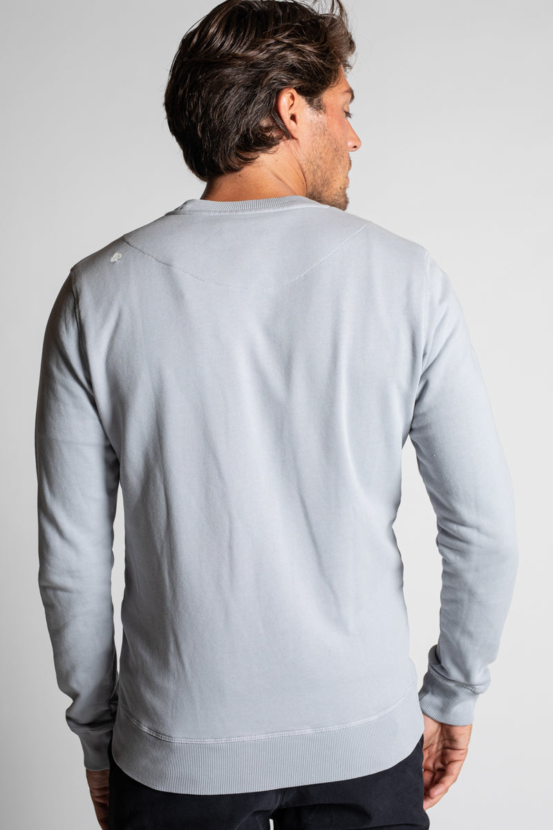 Sweat The Beau - Gris Bleuté - Homme