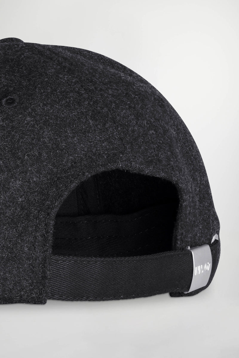 Casquette Wool - Antracite Mel