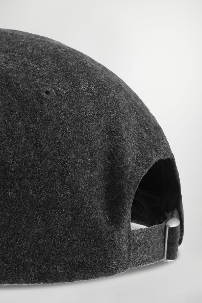 Casquette Wool - Antracite Mel