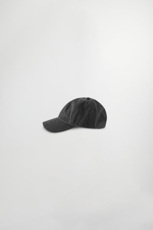 Casquette Wool - Antracite Mel