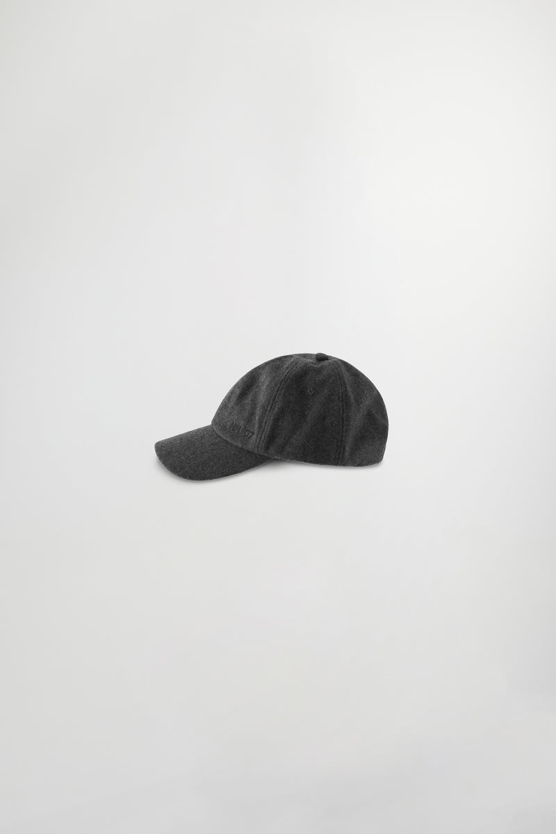Casquette Wool - Antracite Mel
