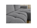 Canapé D'Angle Convertible - Fuji - Tissu Bouclette - Angle Droit