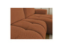 Canapé D'Angle Convertible - Fuji - Tissu Bouclette - Angle Droit