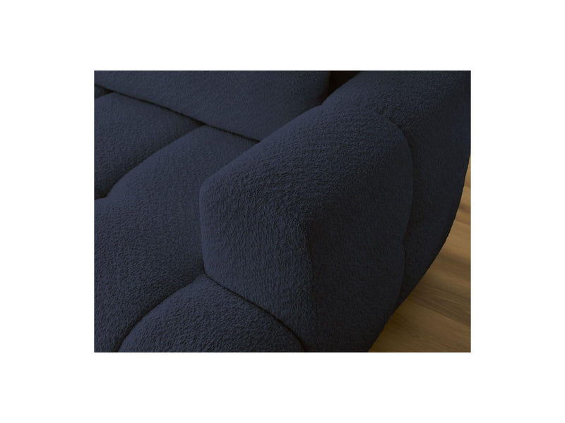 Canapé D'Angle Convertible - Fuji - Tissu Bouclette - Angle Gauche