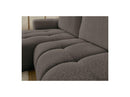 Canapé D'Angle Convertible - Fuji - Tissu Bouclette - Angle Gauche