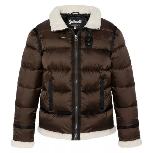 Schott - Doudoune Idak Bombardier - Marron