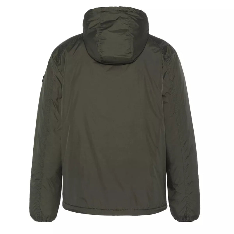 Schott - Parka À Capuche Doublée Sherpa Bladen - Kaki