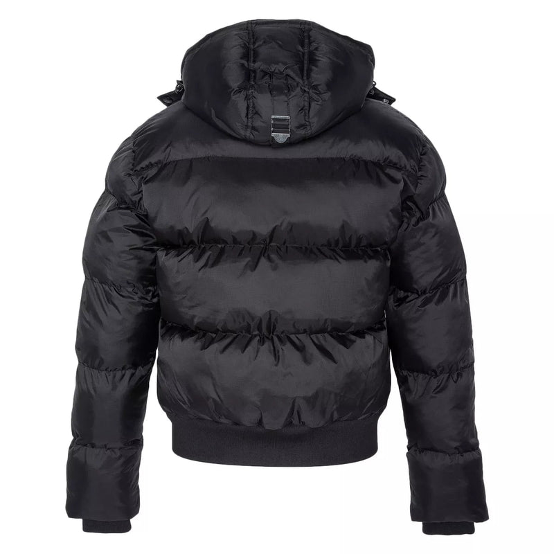 Schott - Doudoune À Capuche Chicago - Noir