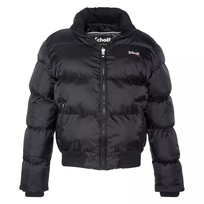 Schott - Doudoune À Capuche Chicago - Noir