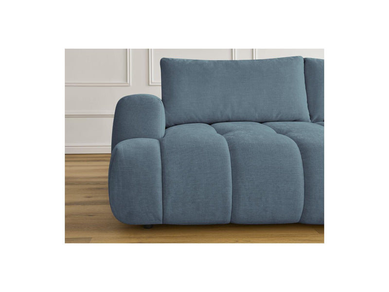 Canapé Droit Convertible 3 Places - Fuji - Tissu Lisse