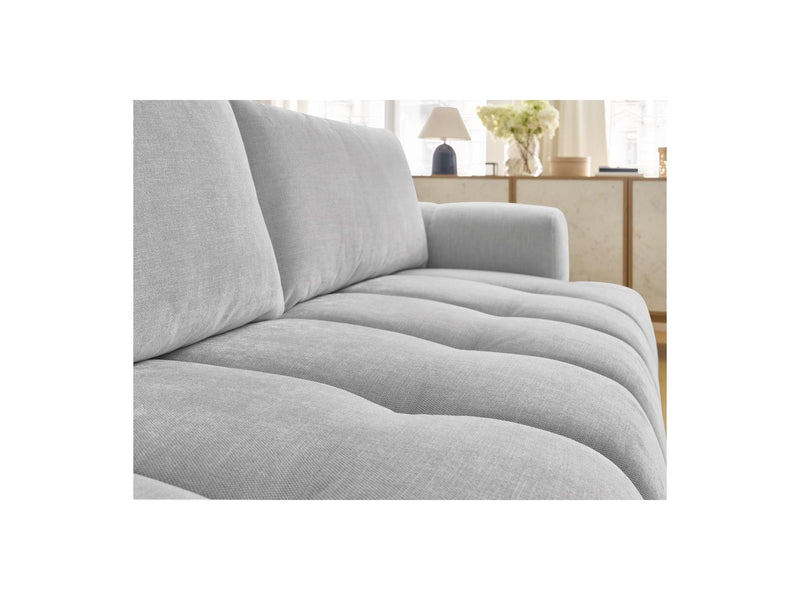 Canapé Droit Convertible 3 Places - Fuji - Tissu Lisse