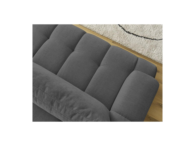 Canapé Droit Convertible 3 Places - Fuji - Tissu Lisse