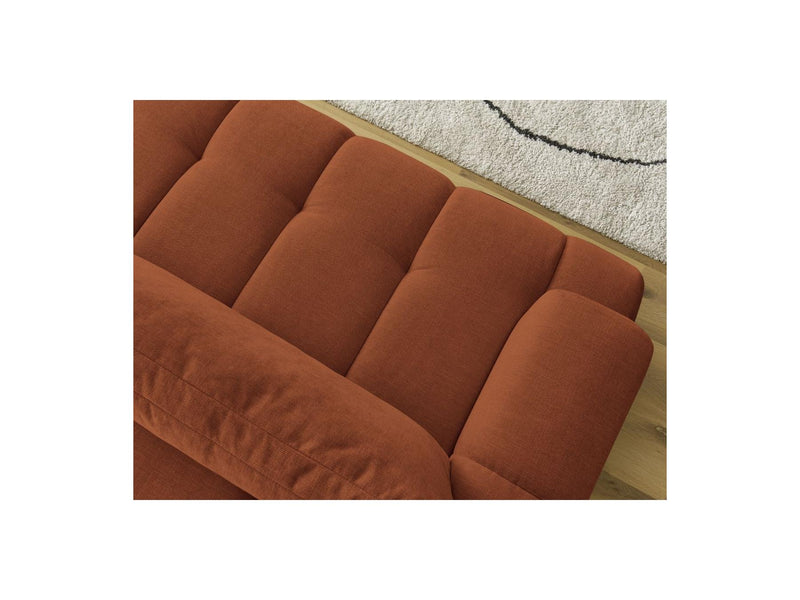 Canapé Droit Convertible 3 Places - Fuji - Tissu Lisse