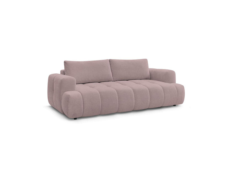 Canapé Droit Convertible 3 Places - Fuji - Tissu Lisse