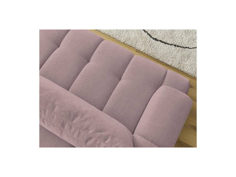 Canapé Droit Convertible 3 Places - Fuji - Tissu Lisse