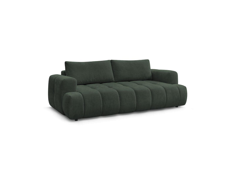 Canapé Droit Convertible 3 Places - Fuji - Tissu Lisse