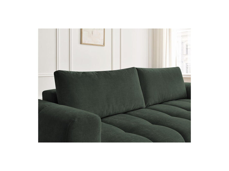 Canapé Droit Convertible 3 Places - Fuji - Tissu Lisse