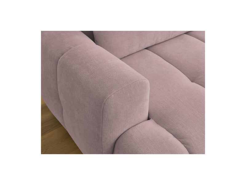 Canapé D'Angle Convertible - Fuji - Tissu Lisse - Angle Droit