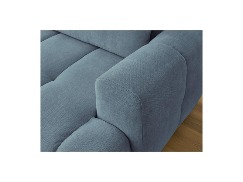 Canapé D'Angle Convertible - Fuji - Tissu Lisse - Angle Gauche