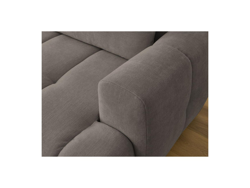 Canapé D'Angle Convertible - Fuji - Tissu Lisse - Angle Gauche