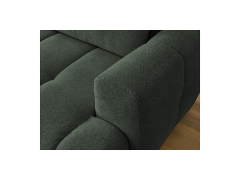 Canapé D'Angle Convertible - Fuji - Tissu Lisse - Angle Gauche