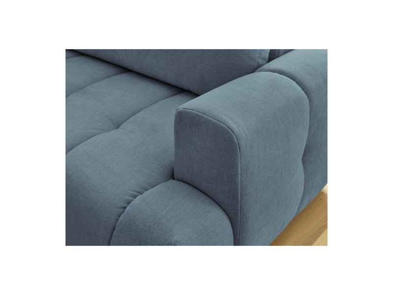 Canapé D'Angle L Convertible - Fuji - Tissu Lisse - Angle Gauche