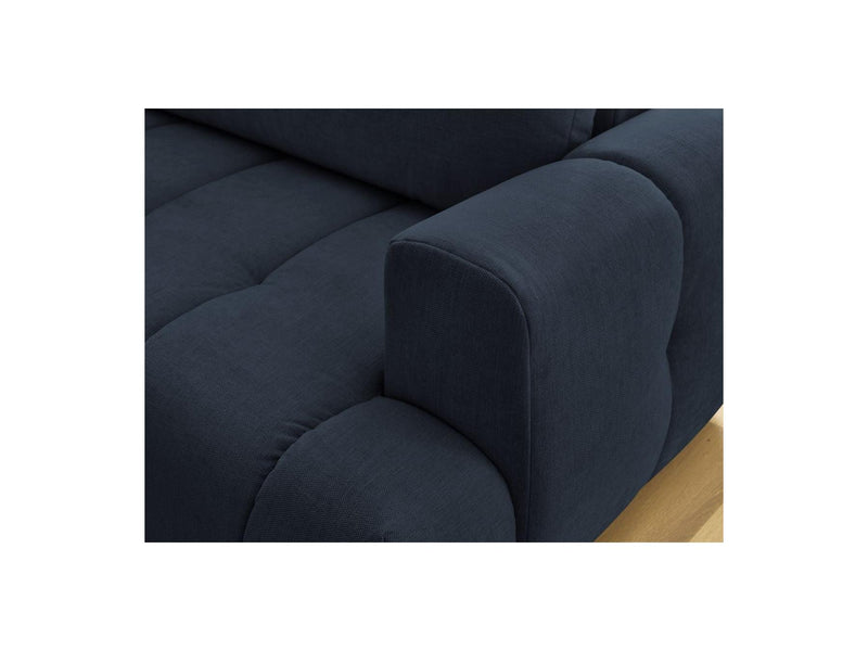 Canapé D'Angle L Convertible - Fuji - Tissu Lisse - Angle Gauche