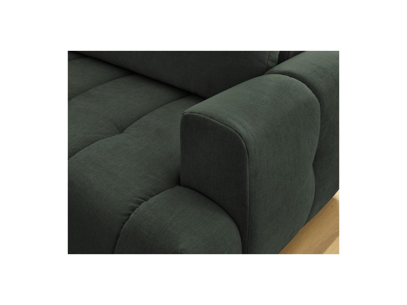 Canapé D'Angle L Convertible - Fuji - Tissu Lisse - Angle Gauche