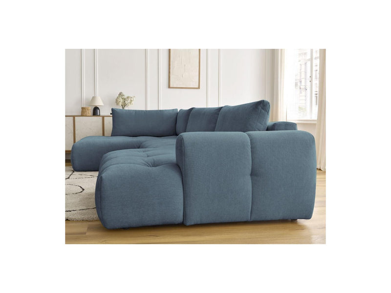 Canapé Panoramique Convertible - Fuji - Tissu Lisse - Angle Droit