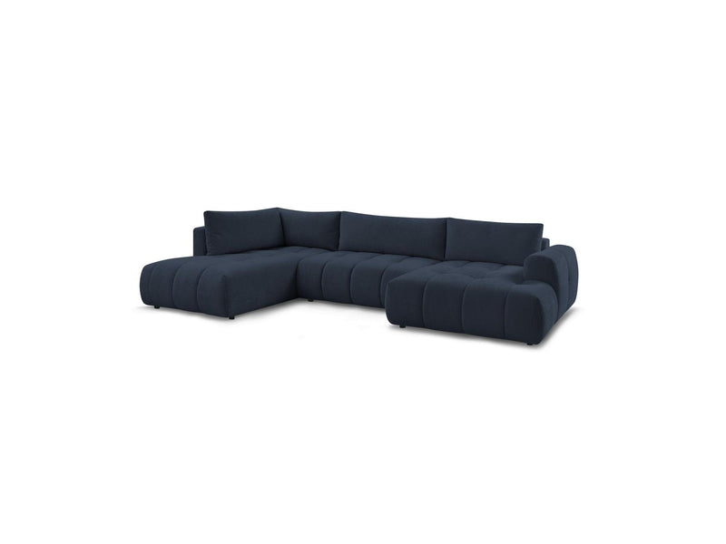 Canapé Panoramique Convertible - Fuji - Tissu Lisse - Angle Droit