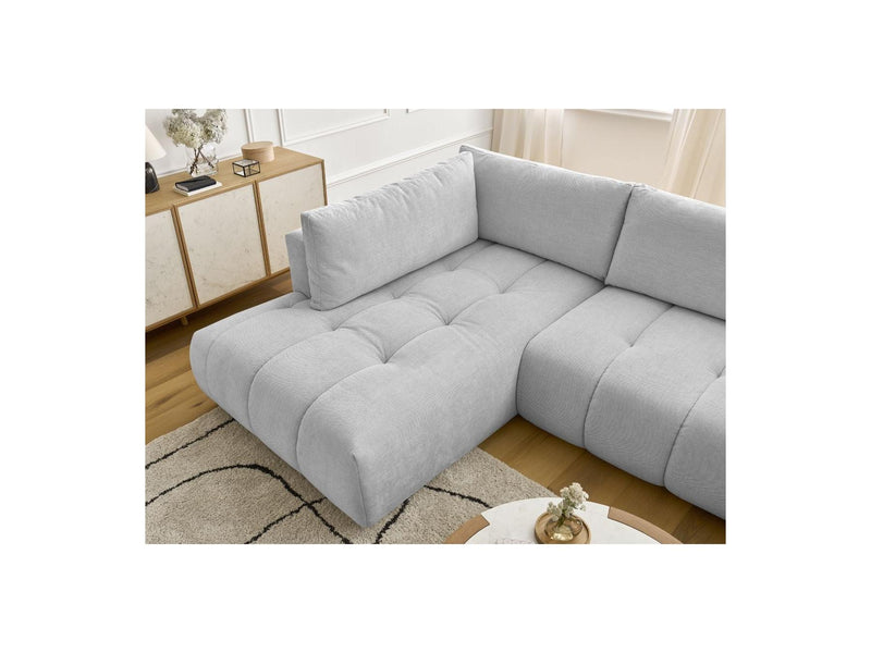 Canapé Panoramique Convertible - Fuji - Tissu Lisse - Angle Droit