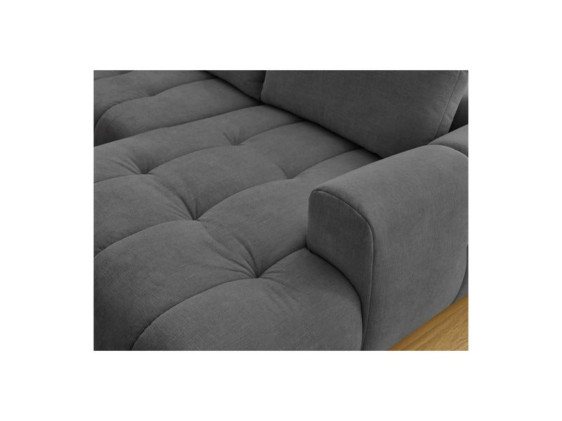 Canapé Panoramique Convertible - Fuji - Tissu Lisse - Angle Droit