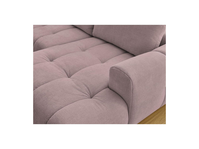 Canapé Panoramique Convertible - Fuji - Tissu Lisse - Angle Droit