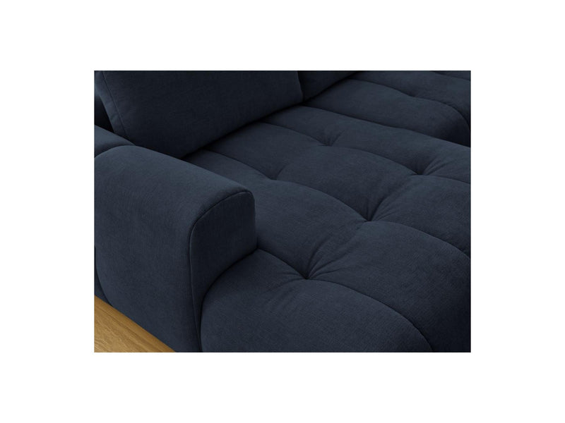 Canapé Panoramique Convertible - Fuji - Tissu Lisse - Angle Gauche