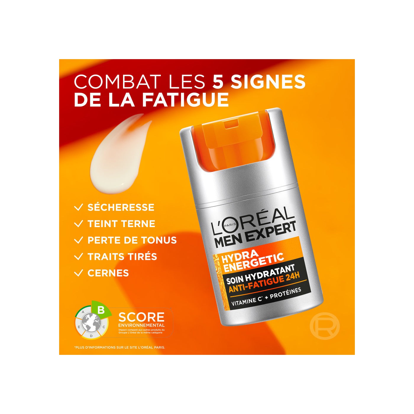 Men Expert Hydra Energetic Tratamiento Hidratante Antifatiga