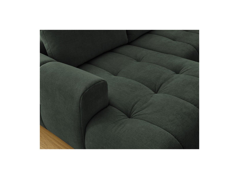 Canapé Panoramique Convertible - Fuji - Tissu Lisse - Angle Gauche