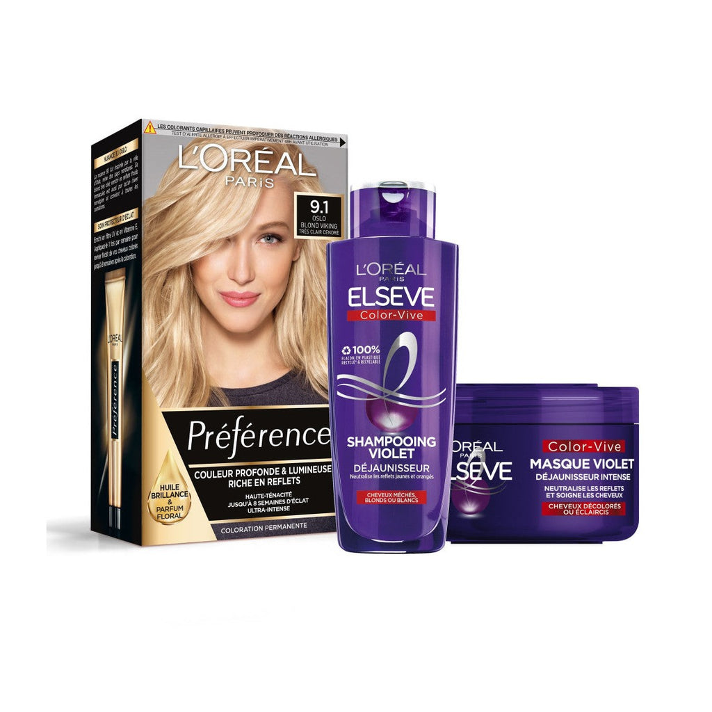 La Routine Coloration Des Cheveux Blonds